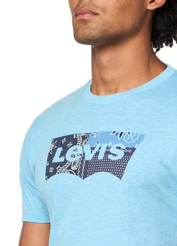 Блакитна футболка Levi's