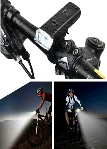 Велосипедний ліхтар водонепроникний передня фара з датчиком освітленості вело світло (87975653-В) Francesco Marconi (230586643)