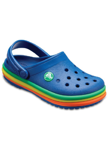 Темно-синие детские сабо Crocs