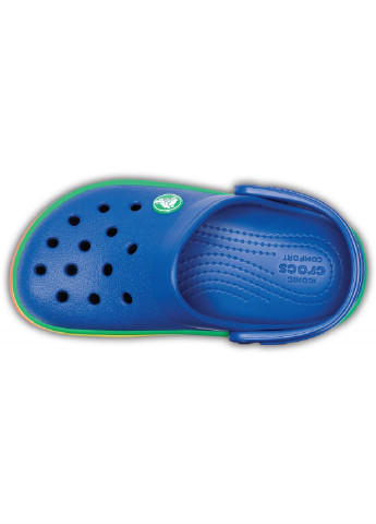 Темно-синие детские сабо Crocs