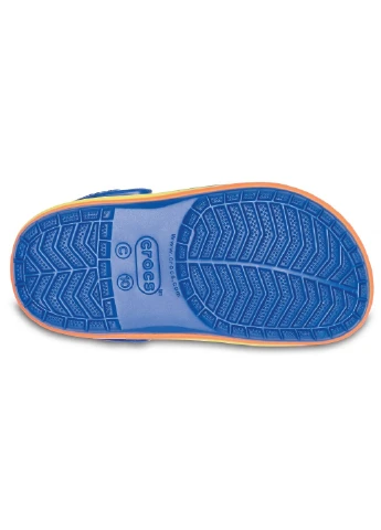 Темно-синие детские сабо Crocs