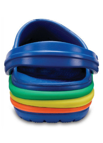 Темно-синие детские сабо Crocs