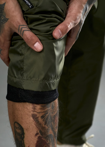 Спортивні штани з плащової тканини із сітчастою підкладкою Tailer (252562057)