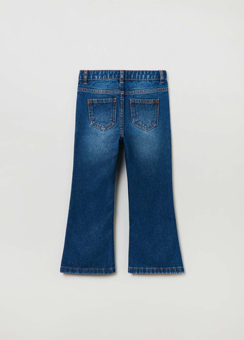 Синие демисезонные клеш джинсы OVS