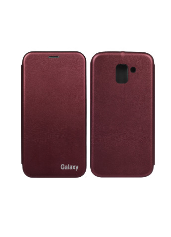 Чехол-книжка Exclusive для Samsung Galaxy J6 2018 SM-J600 Burgundy Red (702519) BeCover книжка exclusive для samsung galaxy j6 2018 sm-j600 burgundy red (702519) (145630607)