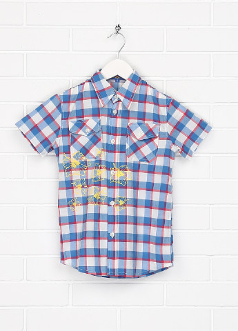 Цветная кэжуал рубашка Heach Junior с коротким рукавом