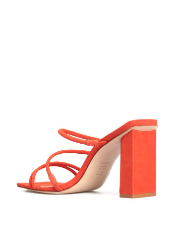 Терракотовые шлепанцы Schutz