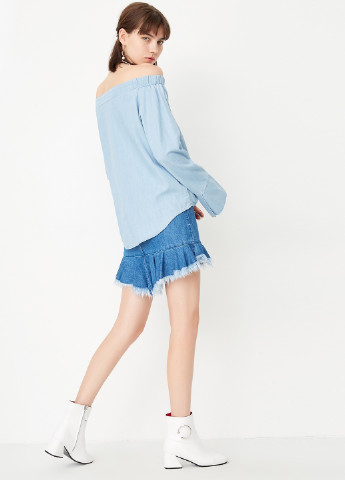 Блакитна блуза Only