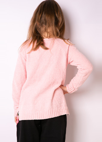 Світло-рожевий демісезонний джемпер пуловер Justice