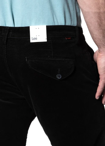 Черные кэжуал демисезонные брюки Lee