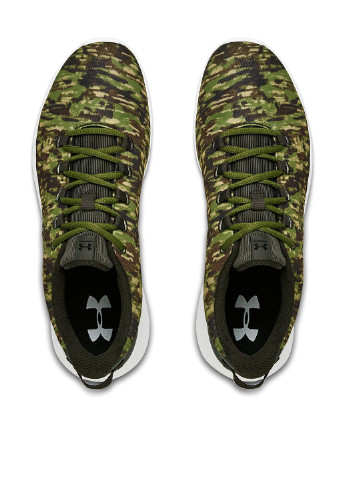 Оливковые (хаки) демисезонные кроссовки Under Armour