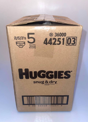 Подгузники Huggies snug & dry 30 -5 (12kg+) (251892996)