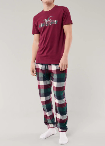 Пижама (футболка, брюки) Hollister (253422975)