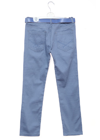 Синие кэжуал демисезонные брюки прямые Terry