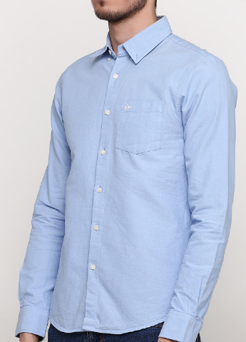 Голубой кэжуал рубашка с логотипом Jack Wills