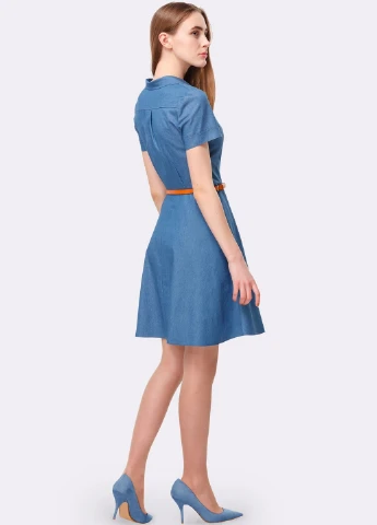 Синя джинсова сукня Cat Orange однотонна