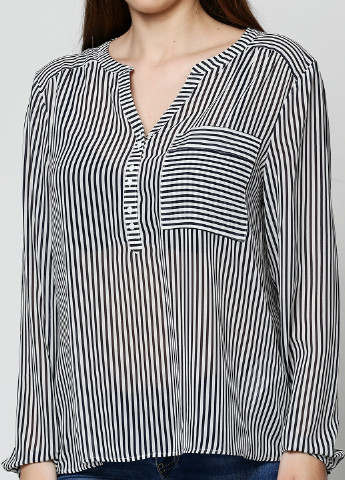 Черная демисезонная блуза Olsen