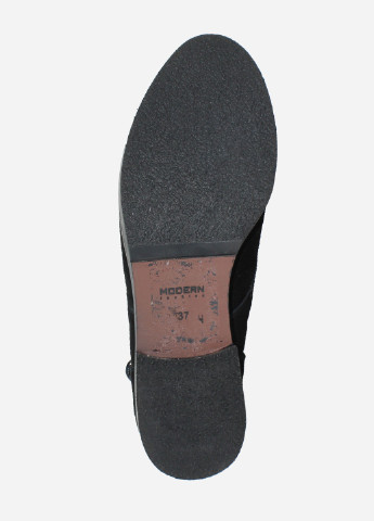 Зимние ботинки re2471-1-11 черный El passo из натуральной замши