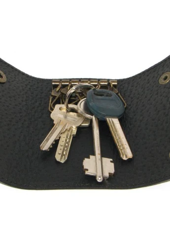 Подарочный набор №11 (ключница + обложка на права, ID паспорт) синий DNK Leather (253933681)