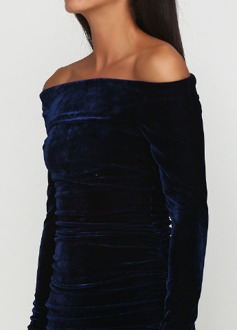 Темно-синее кэжуал платье Gestuz однотонное