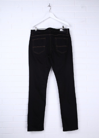 Черные демисезонные со средней талией джинсы Westbury
