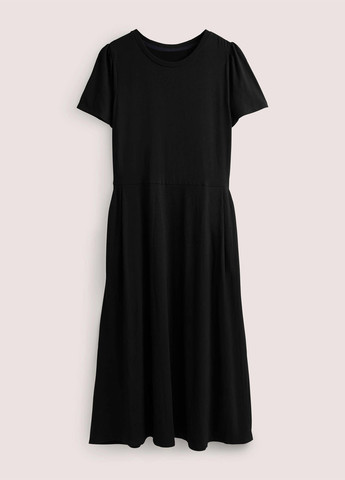 Чорна кежуал сукня сукня-футболка Boden однотонна