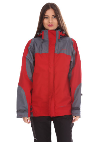 Красная демисезонная куртка лыжная Trespass