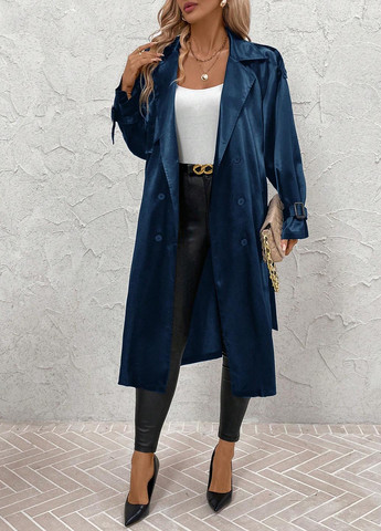 Плащ SHEIN тренчкот на пуговицах демисезон (346395979)