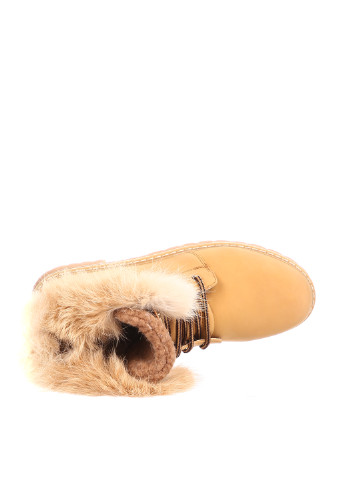 Зимние ботинки тимберленды Asos с мехом из искусственной кожи