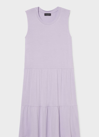 Светло-фиолетовое кэжуал платье C&A однотонное