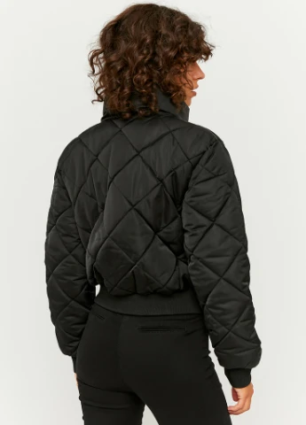 Черная демисезонная куртка Tally Weijl Formal Jackets - WOVEN PADDED JACKET