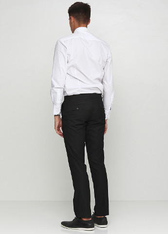 Черные кэжуал демисезонные с высокой талией брюки Katharine Hamnett