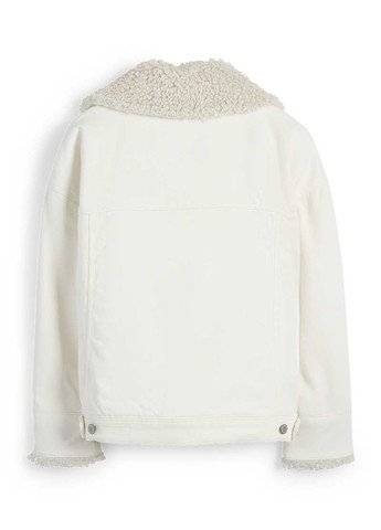 Молочна демісезонна куртка C&A