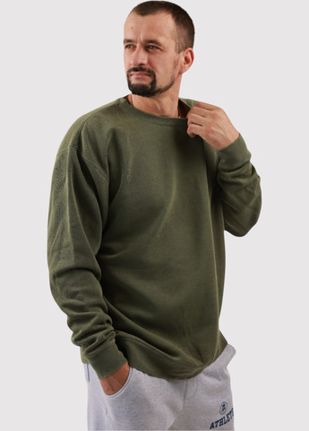 Хакі світшот Yesterdays однотонний без декору (361422208)