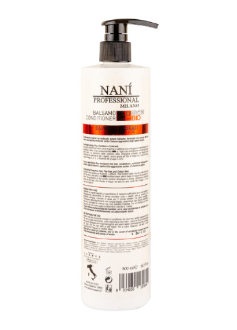 Бальзам-кондиціонер Treated&Coloured Hair 500 мл Nani Professional Milano (238511463)