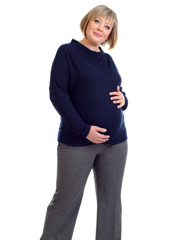 Штани для вагітних, майбутніх мам класичні сірі To Be (228254840)