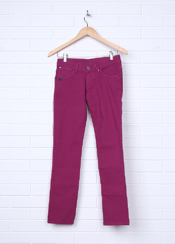 Розовые джинсовые демисезонные со средней талией брюки Billabong