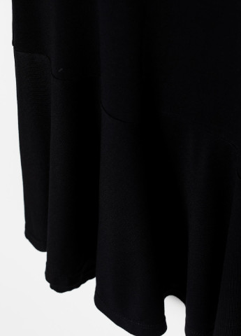 Чорна кежуал сукня H&M однотонна