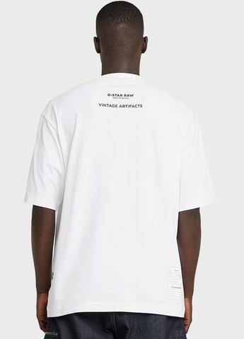 Белая футболка G-Star Raw
