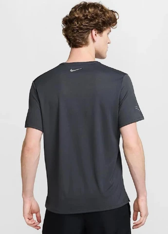 Графітова футболка ib4127-070 Nike Miler Flash Dri-FIT UV Short-Sleeve