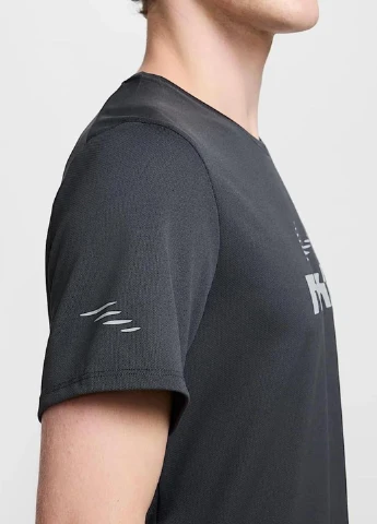 Графітова футболка ib4127-070 Nike Miler Flash Dri-FIT UV Short-Sleeve