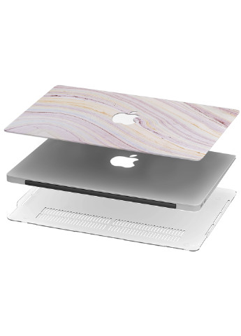 Чехол пластиковый для Apple MacBook Air 11 A1465 / A1370 Пастельный мрамор (Pastel marble) (6349-2349) MobiPrint (218858932)