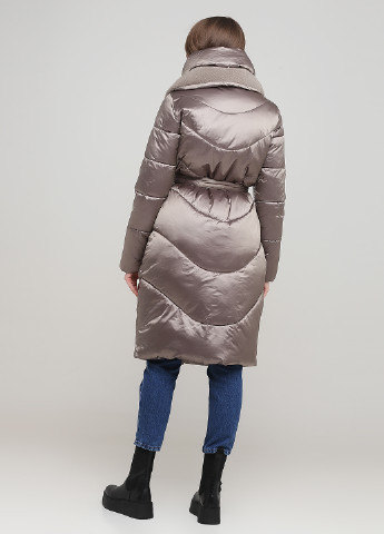 Темно-бежева демісезонна куртка SNOW & PASSION