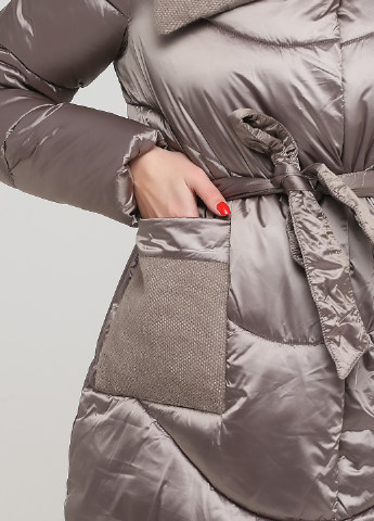 Темно-бежевая демисезонная куртка SNOW & PASSION