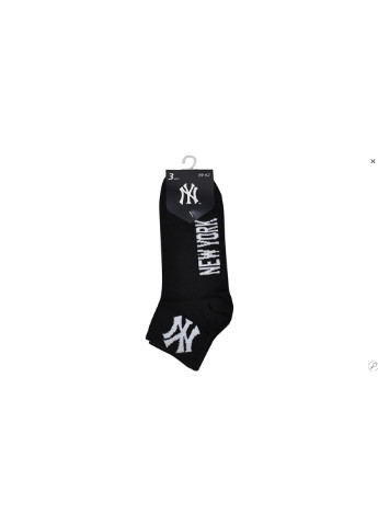Шкарпетки Quarter 3-pack 43-46 black 15100003-1002 New York Yankees (253683900)