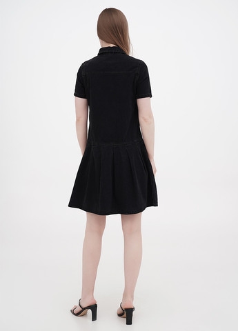Черное кэжуал платье клеш Orsay однотонное