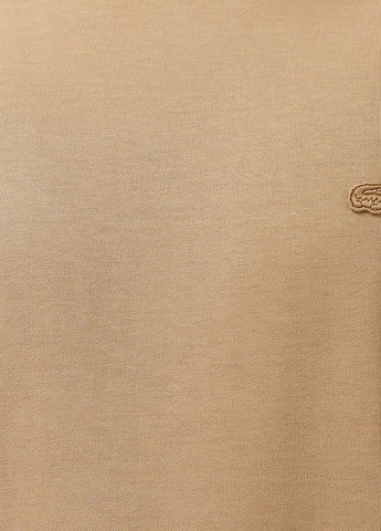 Бежевая футболка Lacoste