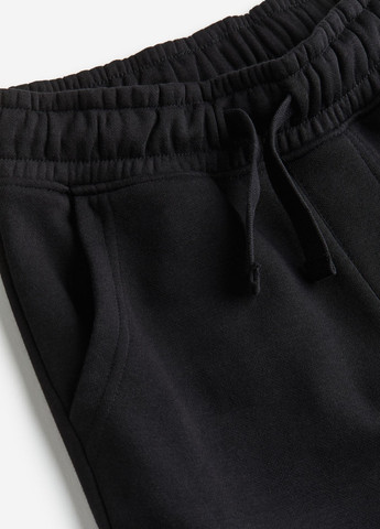 Черные спортивные демисезонные брюки карго H&M