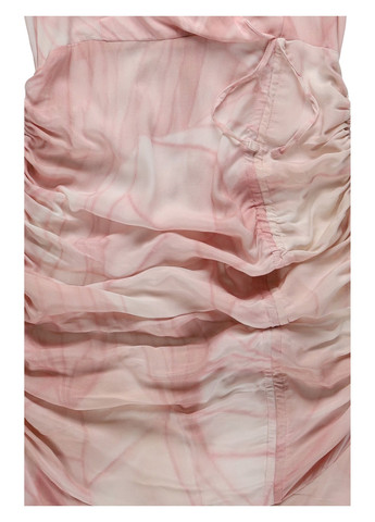 Світло-рожева вечірня, святковий сукня AERYNE тай-дай