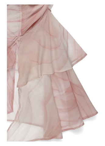 Світло-рожева вечірня, святковий сукня AERYNE тай-дай